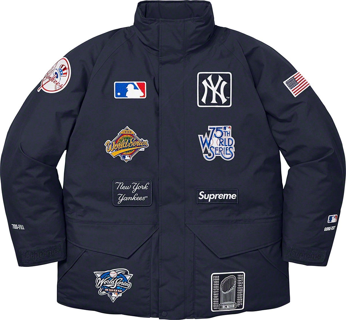 Supreme®/New York Yankees™ GORE-TEX 700-Fill Down Jacket view 25